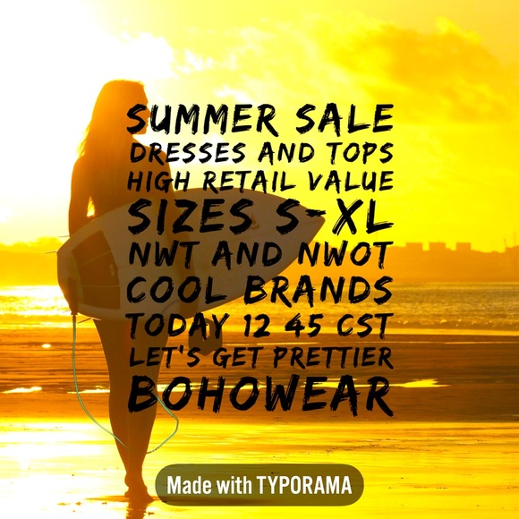 Unlisted Tops - @bohowear LIVE LISTING!